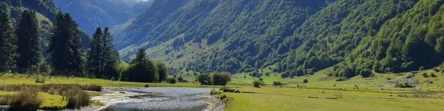 Wanderung zum Lac D'Estaing