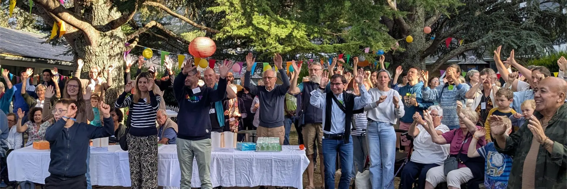 Une animation proposée lors de l'apéritif des 70 ans de la Cité saint-Pierre