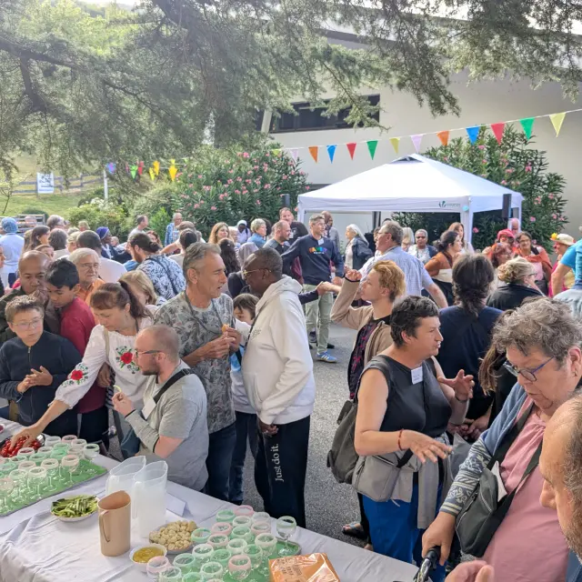 L'apéritif des 70 ans de la Cité Saint-Pierre