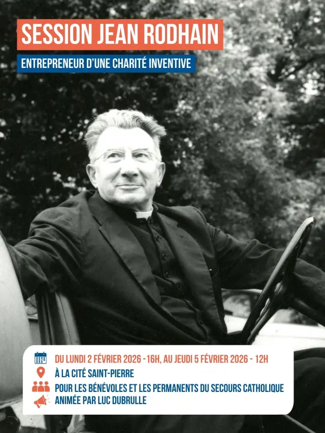 2ème édition de la session Jean Rodhain animée par le père Luc Dubrulle