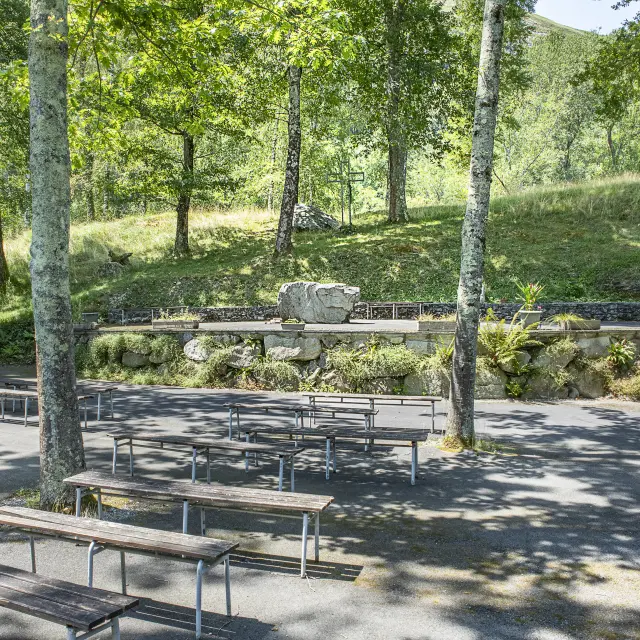 Le Bois Saint-François, lieu de célébration à la Cité Saint-Pierre