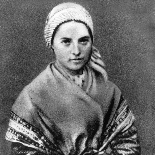 Une représentation de Sainte Bernadette