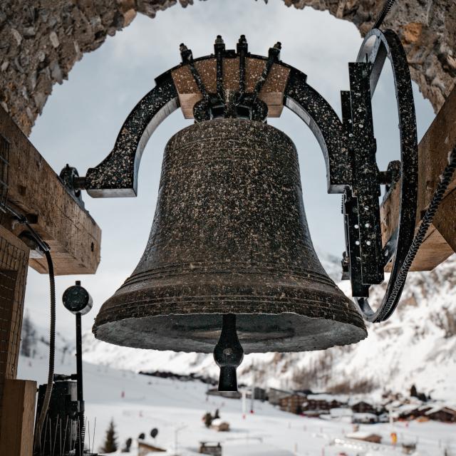 Le clocher de l'église