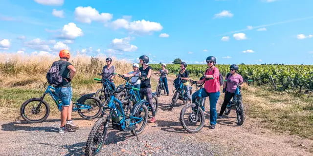 Melon B. electric scooter tour in the Vignoble Nantais, by Trott'in Nantes