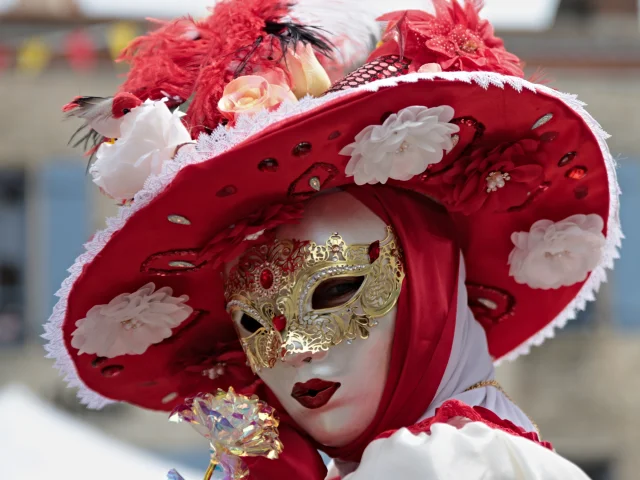 Les Mascarades de Clisson : les costumés vénitiens