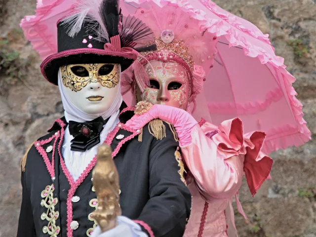 Les Mascarades de Clisson : les costumés vénitiens
