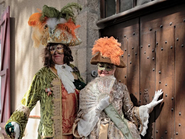 Les Mascarades de Clisson : les costumés vénitiens