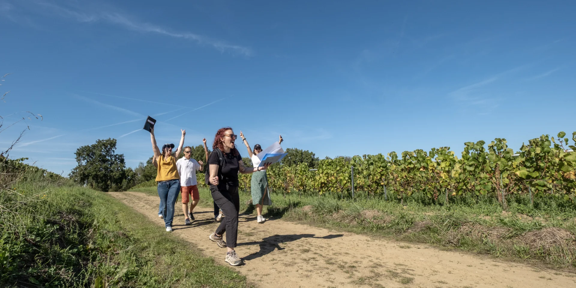 Jeu Le Secret de l'Aulnaye, escape game jeu de piste dans les vignes de la Famille Lieubeau