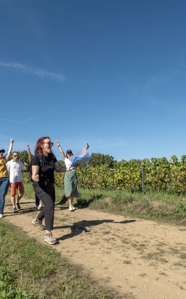 Le Secret de l'Aulnaye escape game in the vineyards of the Lieubeau family