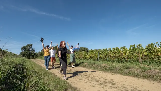 Jeu Le Secret de l'Aulnaye, escape game jeu de piste dans les vignes de la Famille Lieubeau
