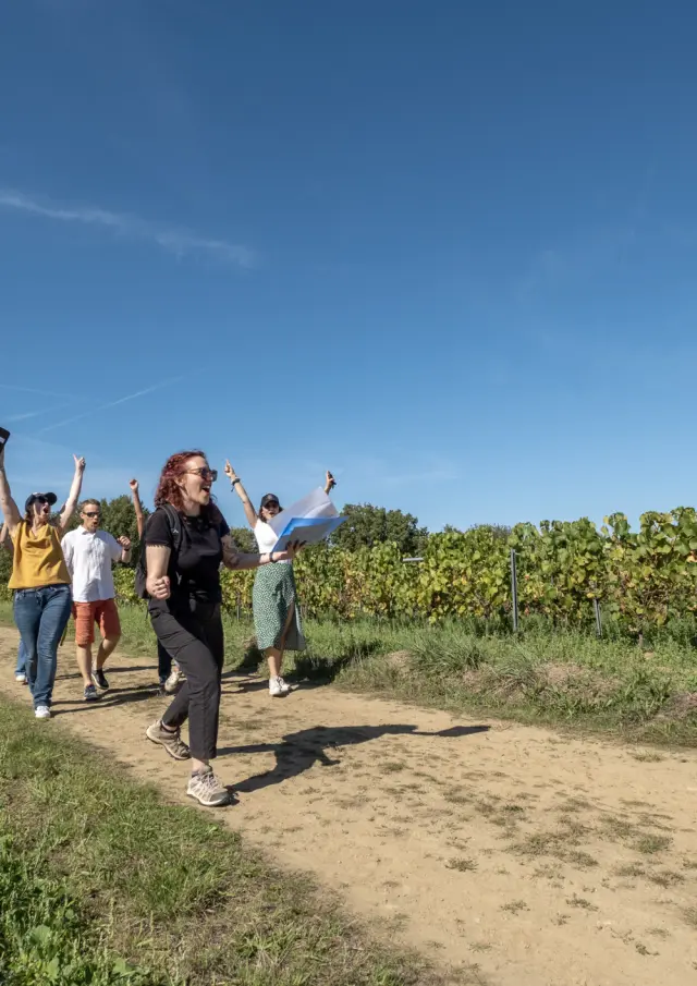 Le Secret de l'Aulnaye escape game in the vineyards of the Lieubeau family