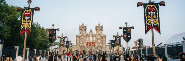 Entree Cathedrale Hellfest 2022