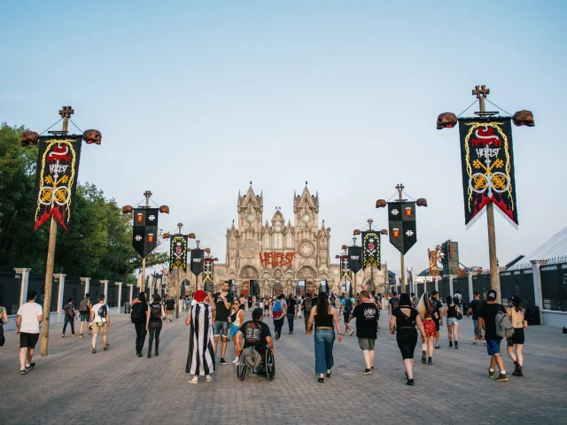 Cathedral entrance Hellfest 2022