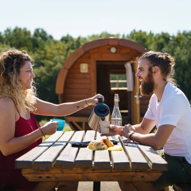 Where to sleep in the Nantes vineyards? An unusual night in a barrel at Vignoble Marchais