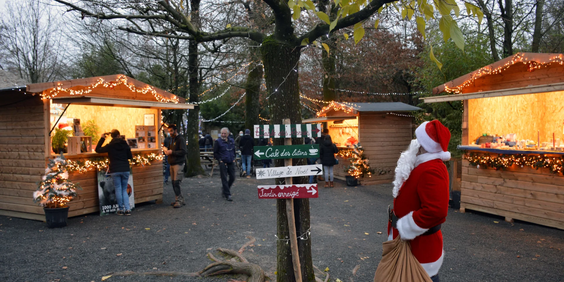 Marché de Noël dans le Vignoble Nantais : au zoo de la Boissière du Doré