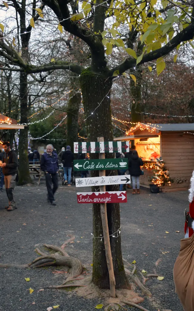 Christmas market in the Vignoble Nantais: at the Boissière du Doré zoo