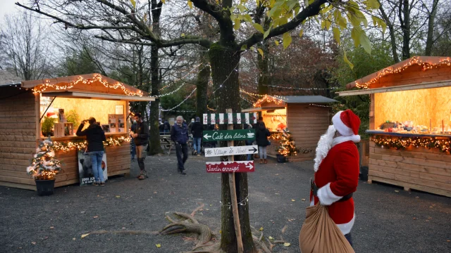 Christmas market in the Vignoble Nantais: at the Boissière du Doré zoo