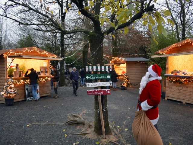 Christmas market in the Vignoble Nantais: at the Boissière du Doré zoo