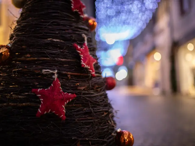 What to do during the Christmas holidays in Clisson: The illuminations and the Christmas market