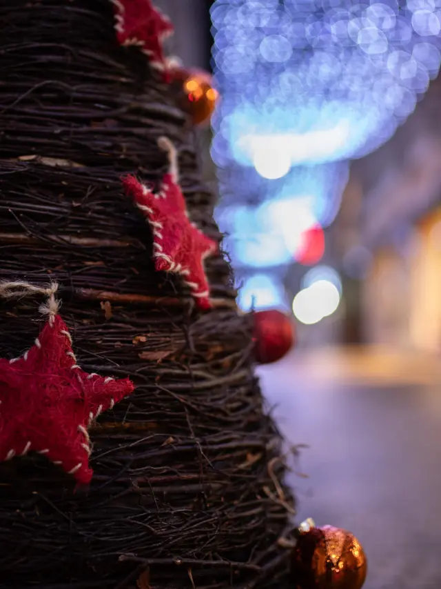 What to do during the Christmas holidays in Clisson: The illuminations and the Christmas market