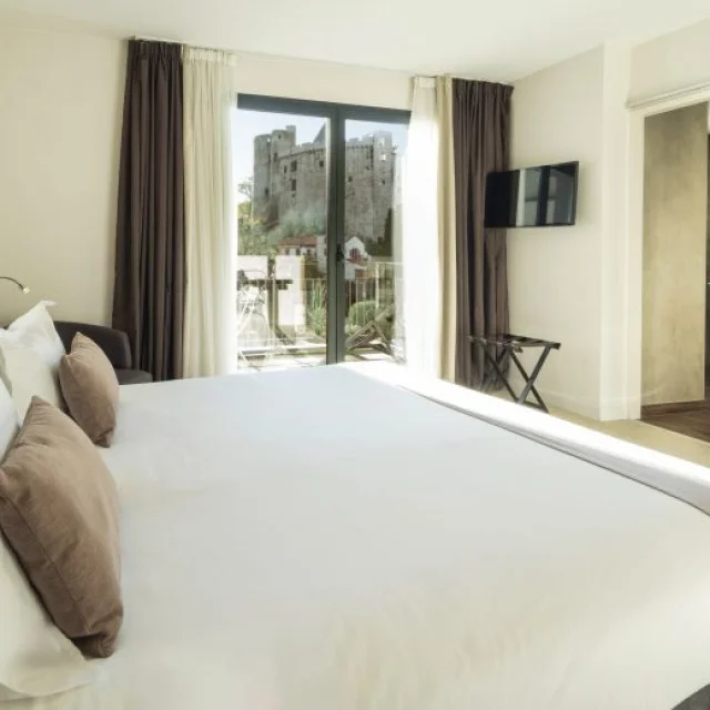 Idea for a romantic weekend: A night at the Villa Saint Antoine overlooking the Château de Clisson