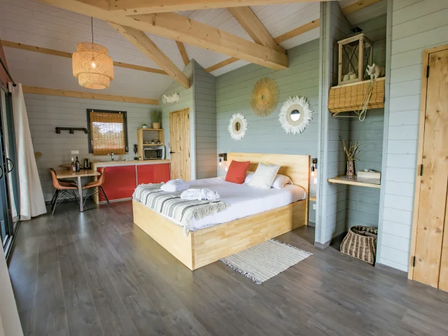 Africa Lodge room at Boissière du Dorée Zoo