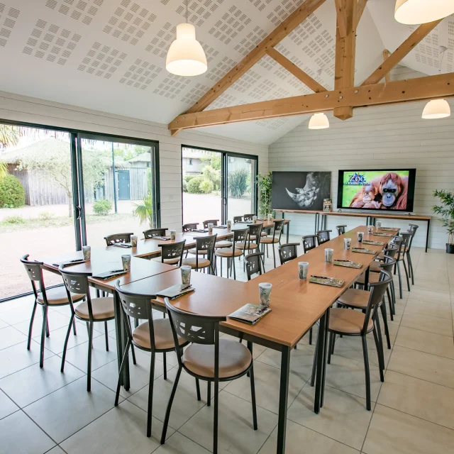 Réunions et événements professionnels : séminaire au Zoo de la Boissière du Doré