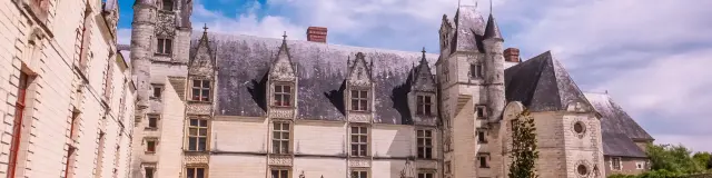 Courtyard of the Chateau de Goulaine