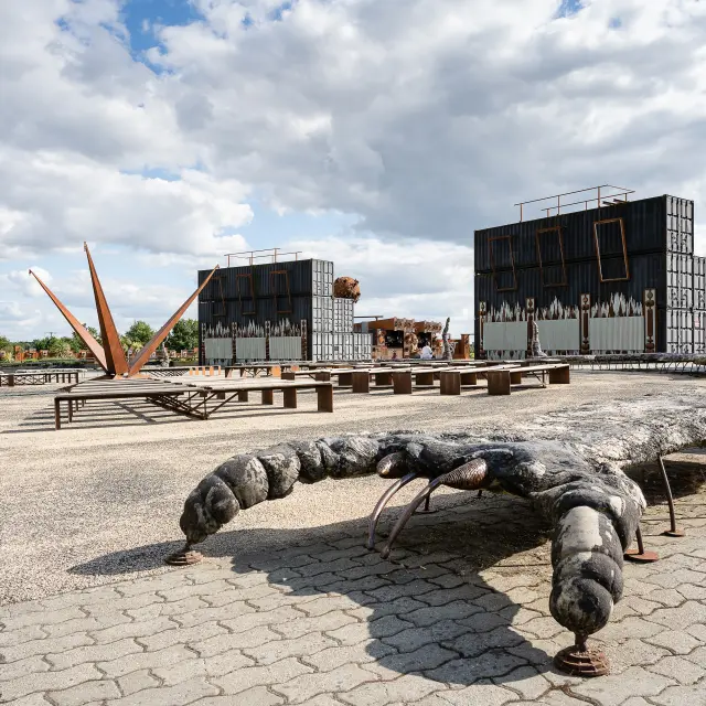 Business meetings and breaks: a seminar at Hellfest