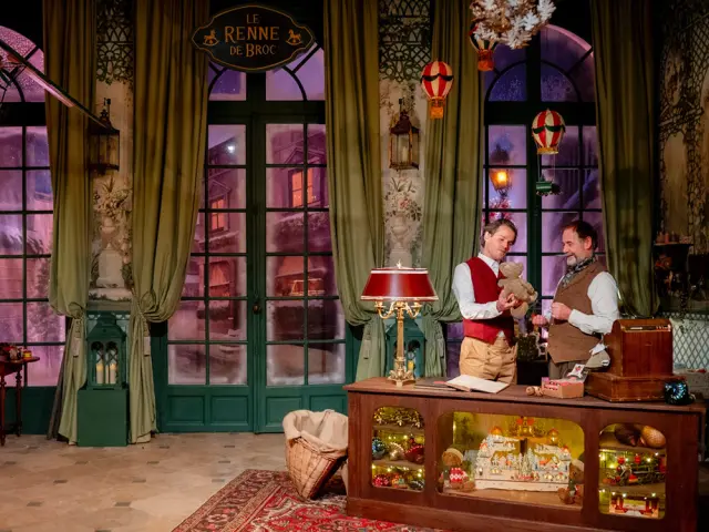 Polaris presents : The wonderful story of Father Christmas, a show at the Château de Goulaine