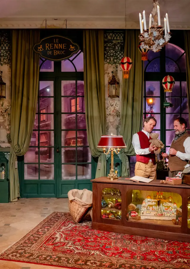 Polaris presents : The wonderful story of Father Christmas, a show at the Château de Goulaine