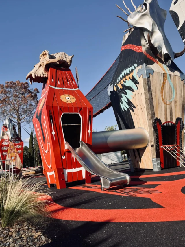 Children's activities during your family weekend: the Pandemonium children's play area on the Hellfest site