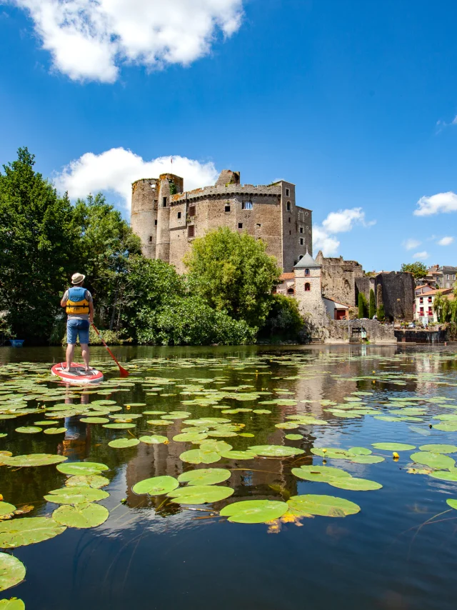 An idea for a weekend of cycling and canoeing in the Vignoble Nantais: Paddle on the Sèvre at Clisson