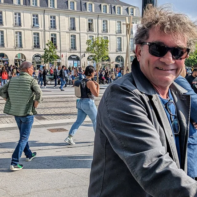 Jean Blaise in Nantes, creator of the Vineyard Tour