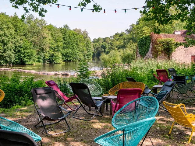 Les Guinguettes dans le Vignoble Nantais: Bar y Restaurante La Cascade