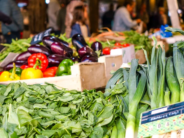 Terre maraîchère et Saveurs locales: local produce from market gardening in the Vignoble Nantais at the Clisson market