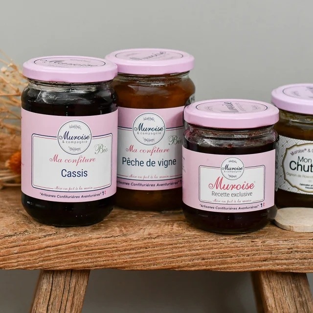 The Tourist Office shop, Clisson souvenirs and local products: Muroise jams and jellies