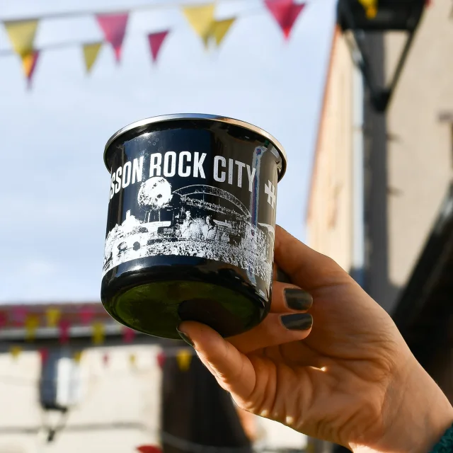 The Tourist Office shop, Clisson souvenirs and local products. The identity collections: the Hellfest merch collections