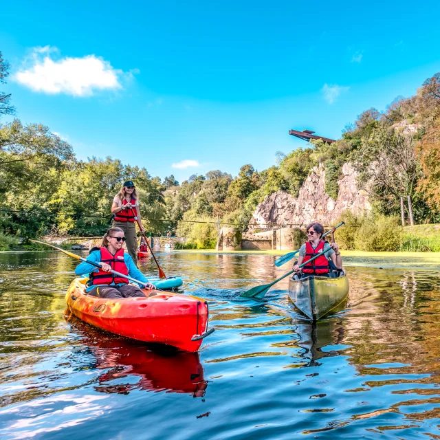 Nos incontournables : le site de Pont Caffino, sa base de loisir canoë, et une vue sur le belvédère Porte-vue