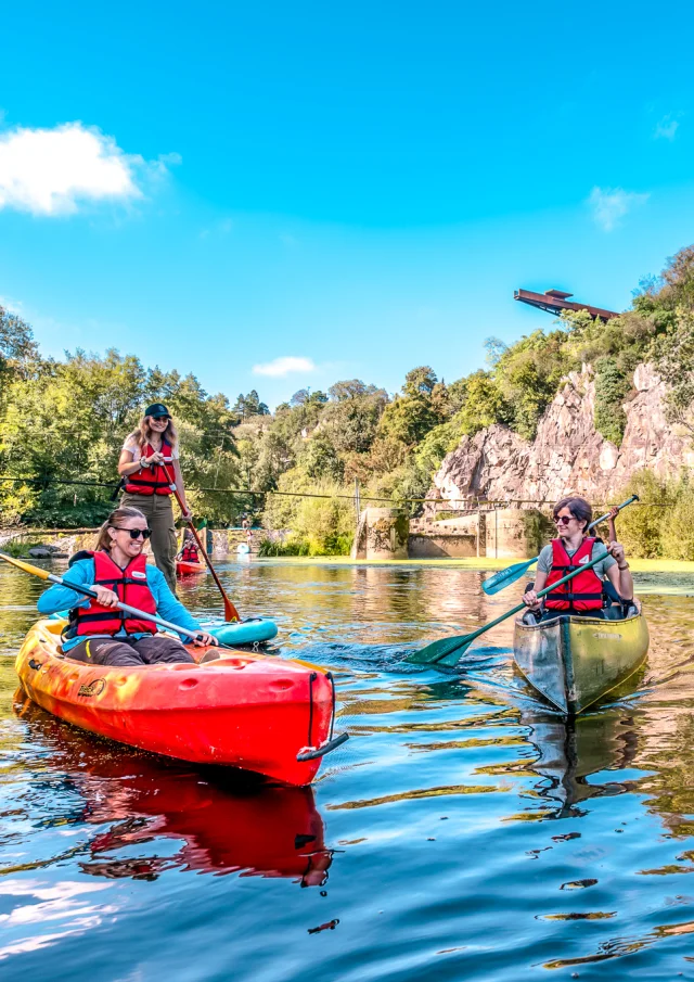 Nos incontournables : le site de Pont Caffino, sa base de loisir canoë, et une vue sur le belvédère Porte-vue