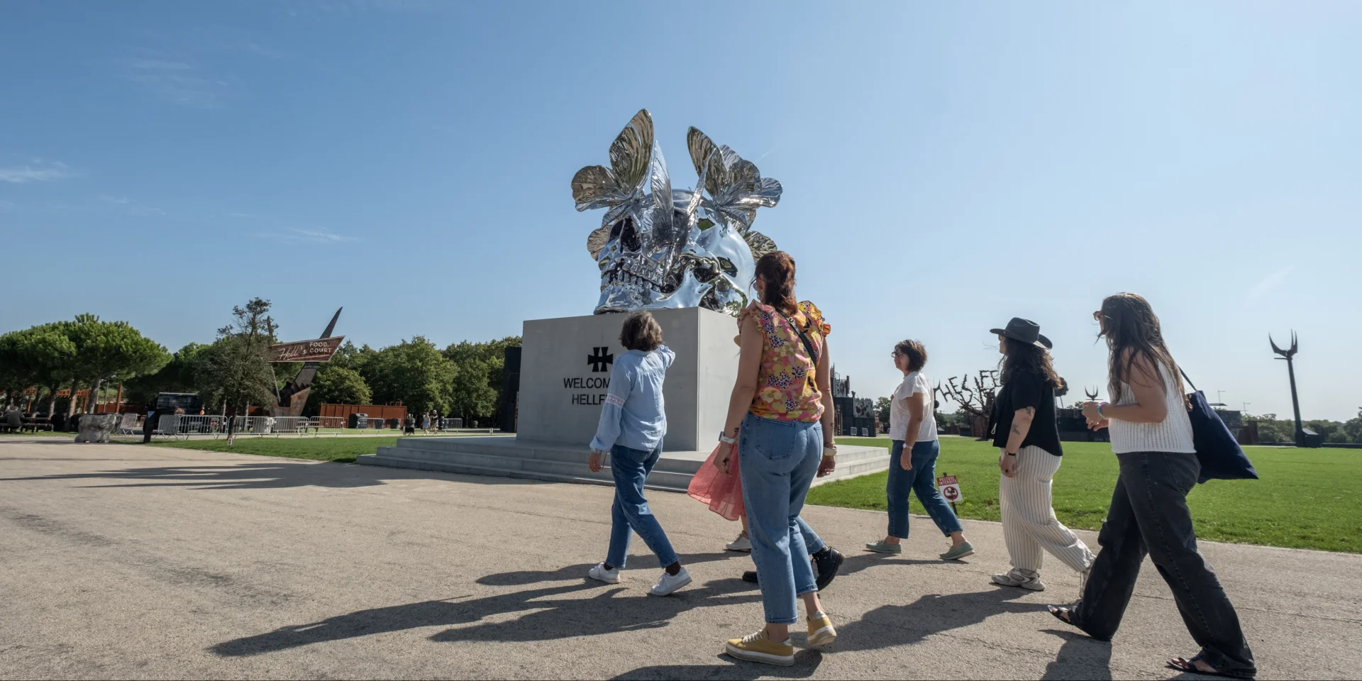 Our must-sees: the Hellfest site, Hellfest park, in Clisson