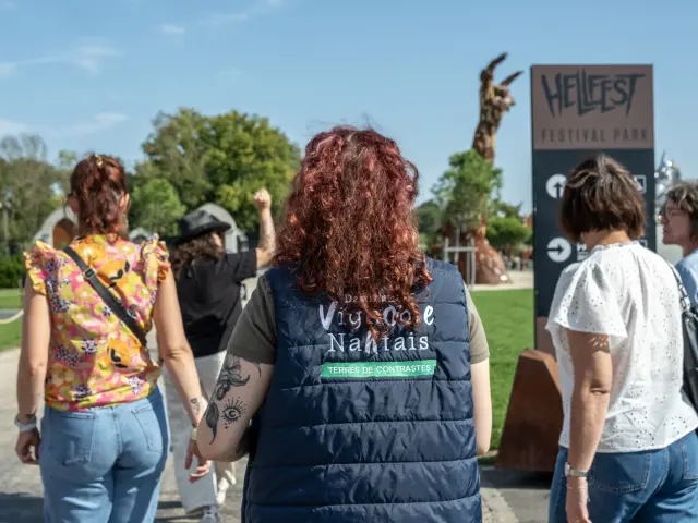 Séminaire Hellfest : des visites guidées sur le site du Hellfest, plus grand festival metal du monde