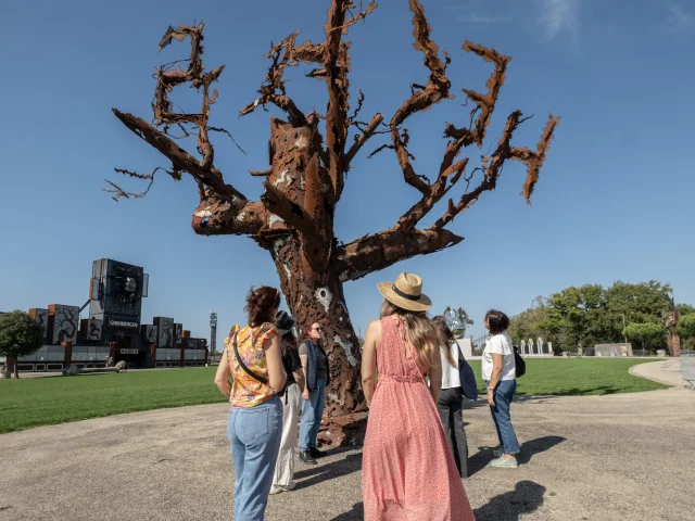 Hellfest Guided Tour: The Essentials of Hellfest at the Hellfest Site, Hellfest park, Clisson, organised by the Tourist Office
