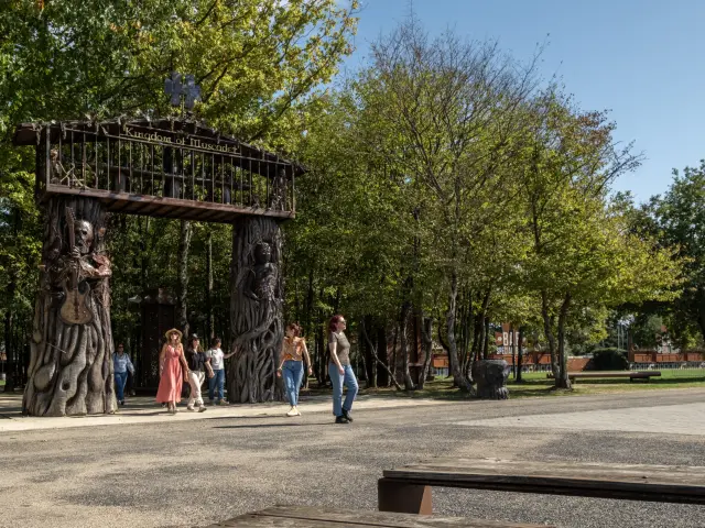 Hellfest seminar: guided tours of the Hellfest site, the world's biggest metal festival