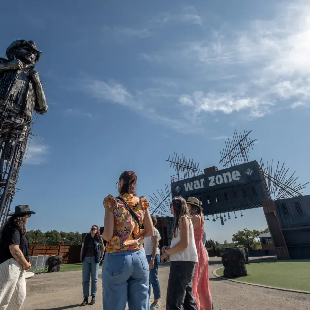 Hellfest Guided Tour: The Essentials of Hellfest at the Hellfest Site, Hellfest park, Clisson, organised by the Tourist Office