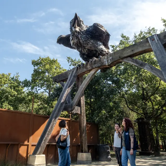 Hellfest Guided Tour: The Essentials of Hellfest at the Hellfest Site, Hellfest park, Clisson, organised by the Tourist Office