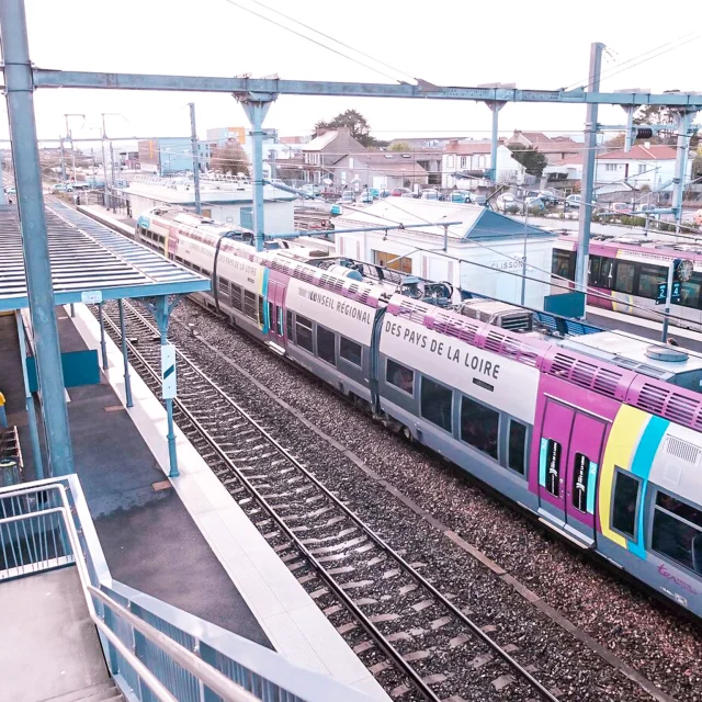 Getting around the Vignoble Nantais by train, Clisson station