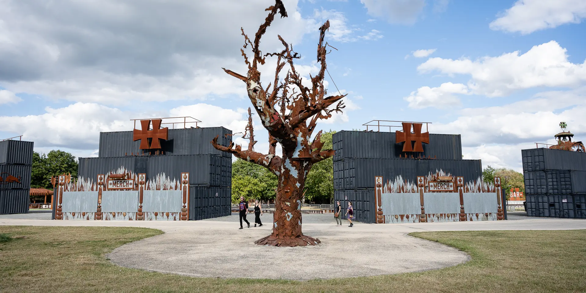 Our must-sees: the Hellfest site, Hellfest park, in Clisson