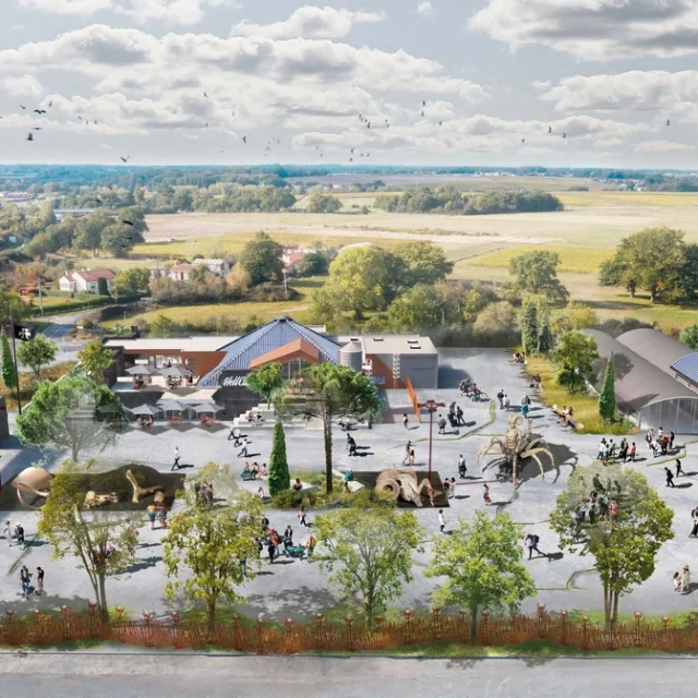 The urban, tourist and cultural development project on the Hellfest site, Hellfest park, in Clisson