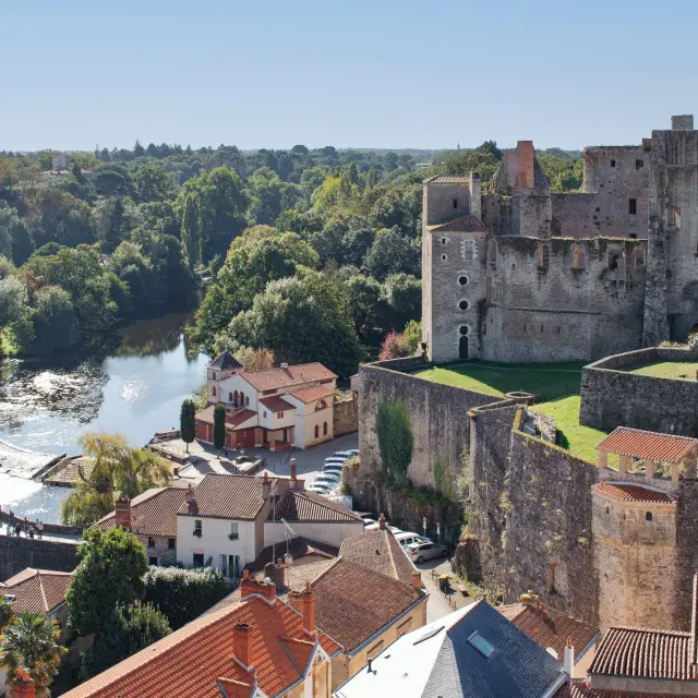 Agenda - Grands événements et temps forts - Journées Européennes du Patrimoine - Vue sur Clisson depuis le clocher de l'Eglise Notre Dame